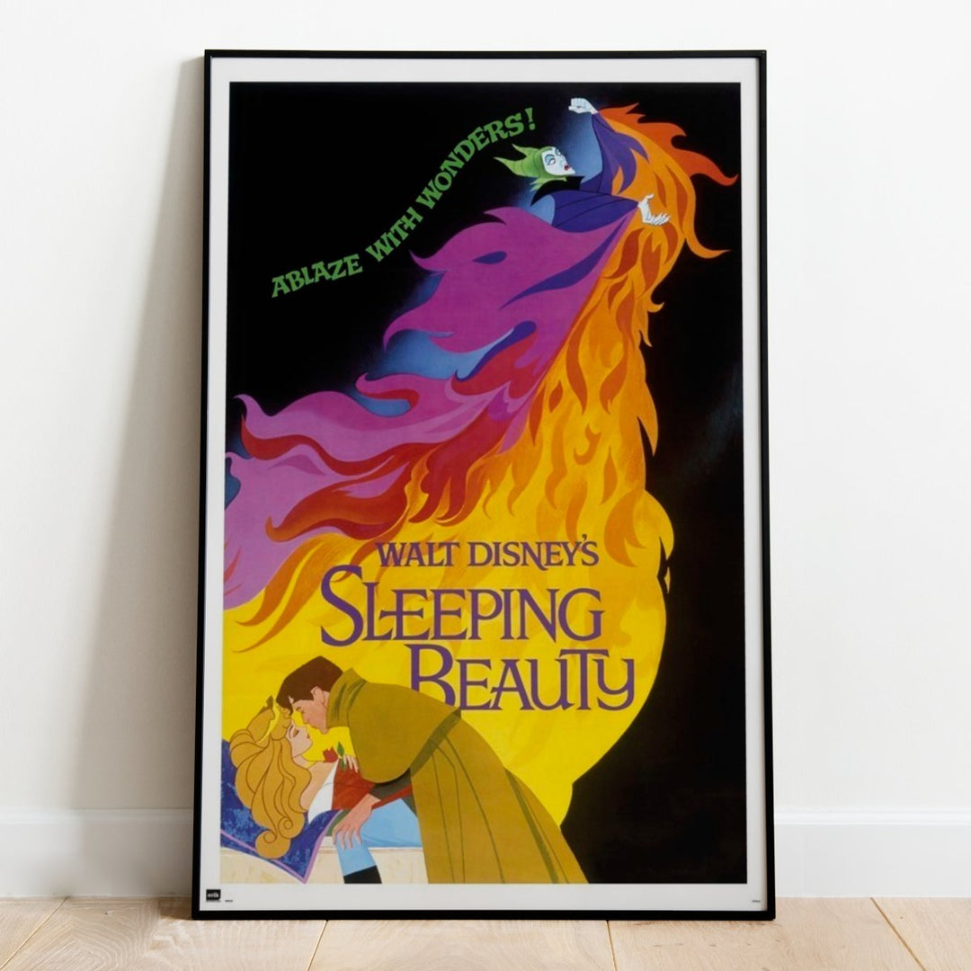 Disney's Tornerose Plakat Retro - Supernerds