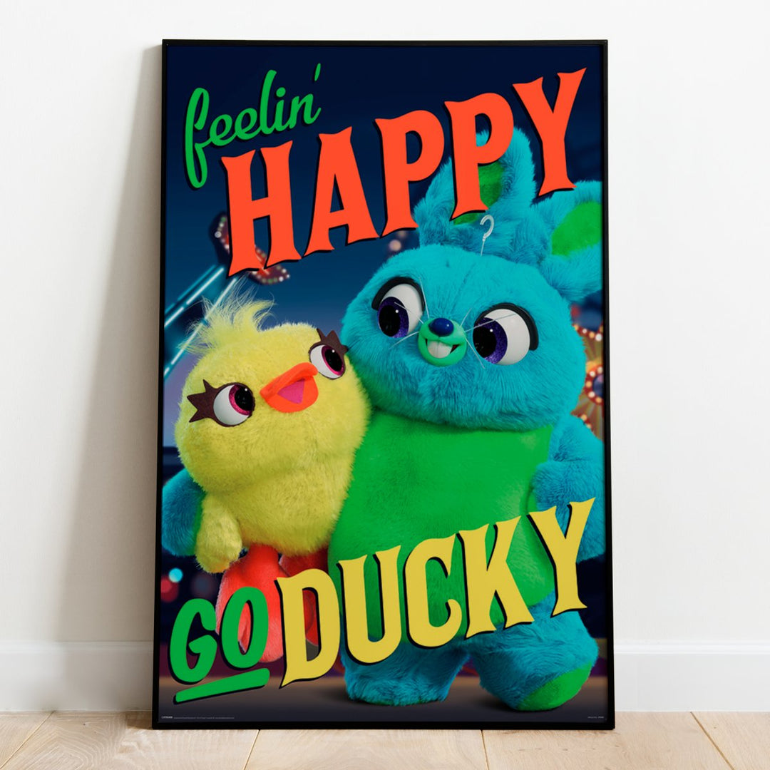 Disney's Toy Story Plakat Happy Go Ducky - Supernerds