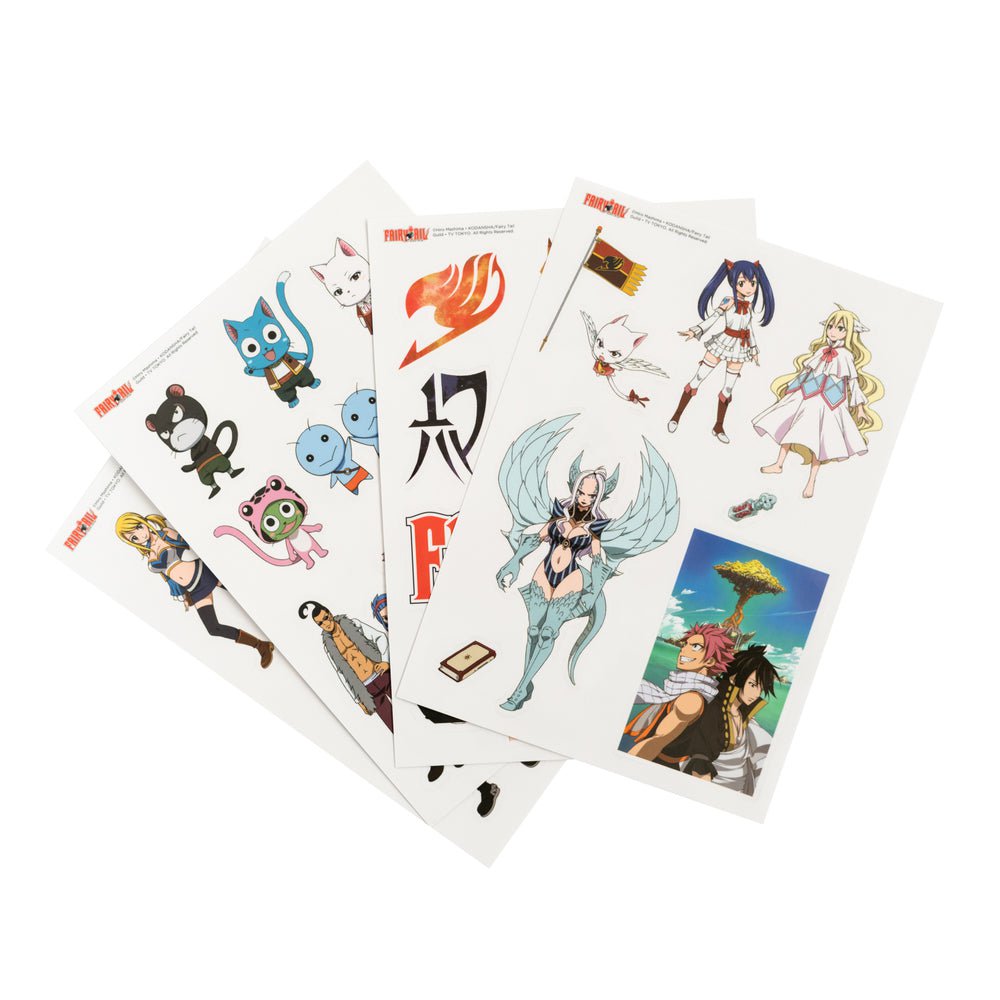 Fairy Tail Klistremerker 38-pk - Supernerds