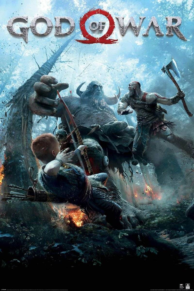God of War Plakat - Supernerds