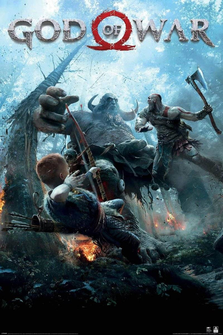 God of War Plakat - Supernerds