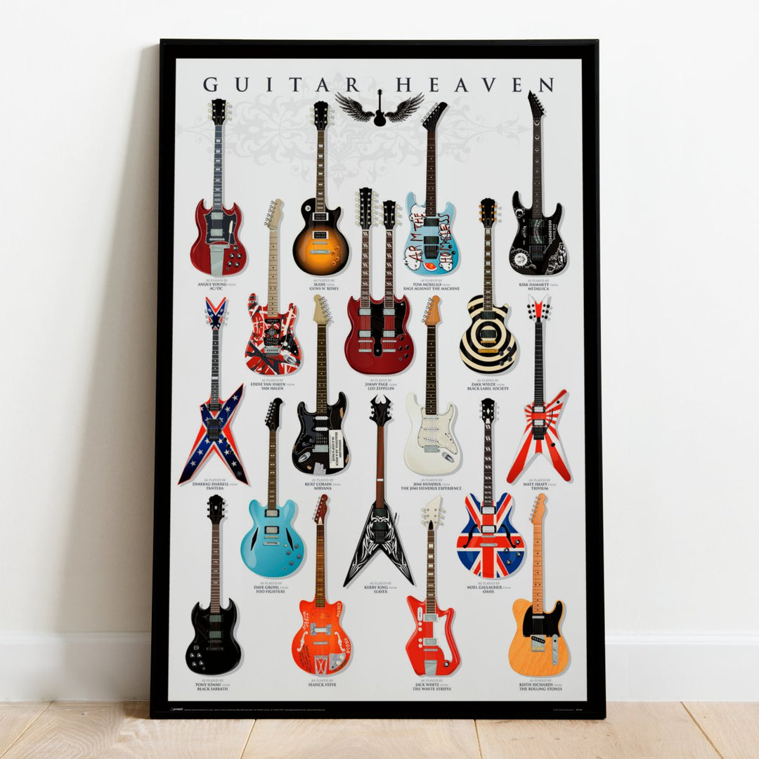 Guitar Heaven Plakat - Supernerds