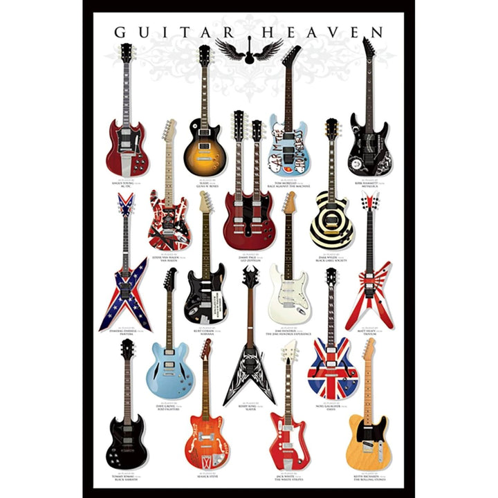 Guitar Heaven Plakat - Supernerds