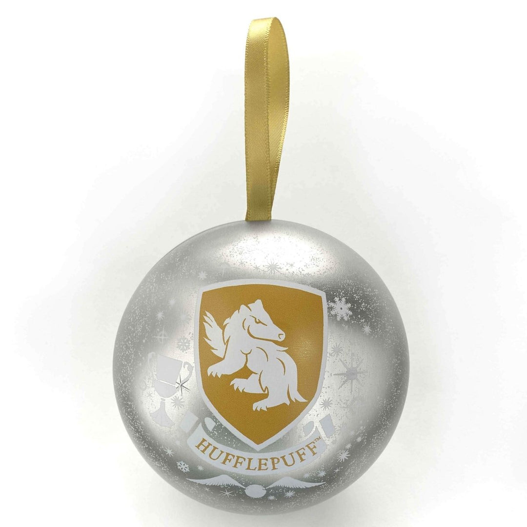 Harry Potter Julekule Med Smykke Hufflepuff - Supernerds