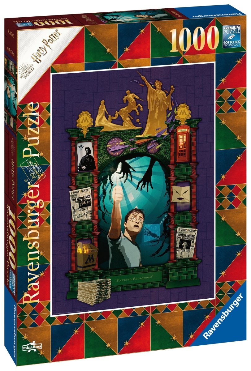 Harry Potter Puslespill 1000 brikker - Supernerds