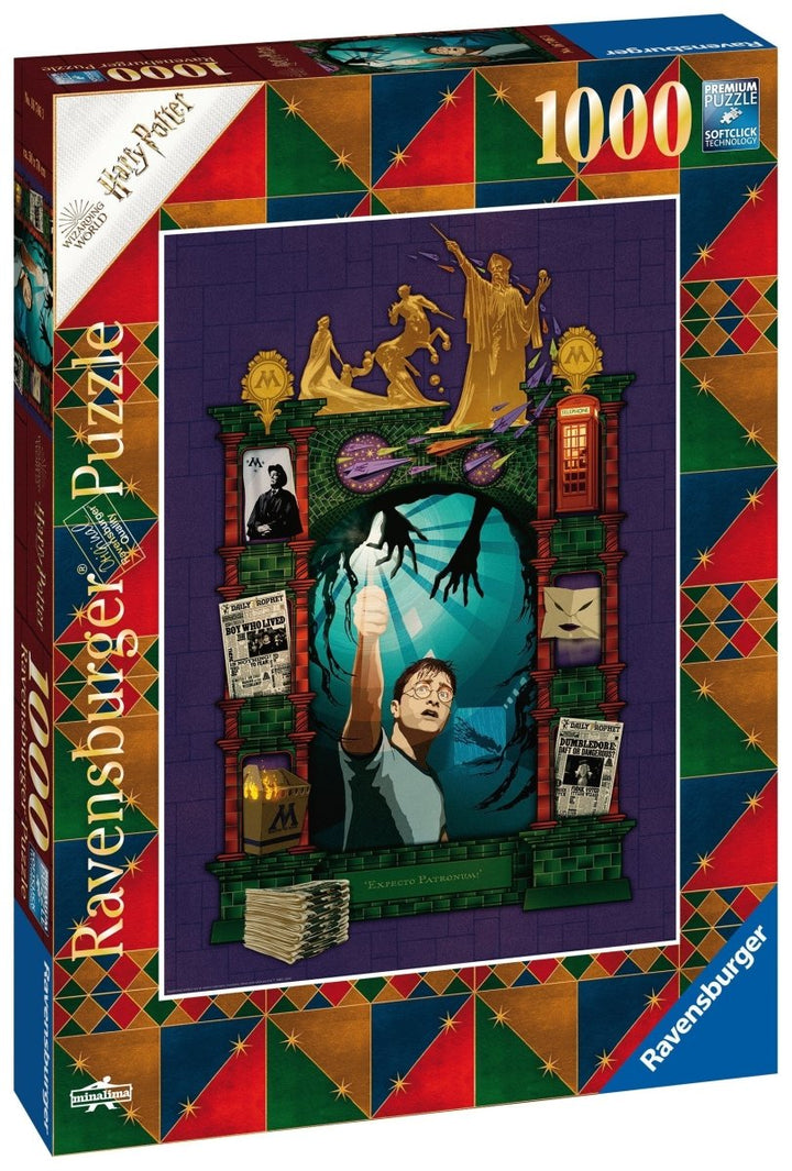 Harry Potter Puslespill 1000 brikker - Supernerds