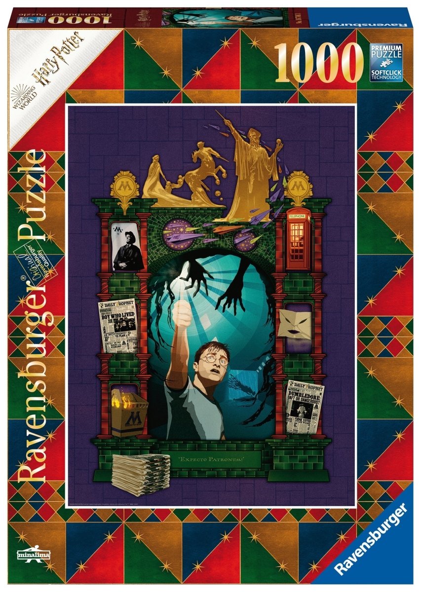 Harry Potter Puslespill 1000 brikker - Supernerds