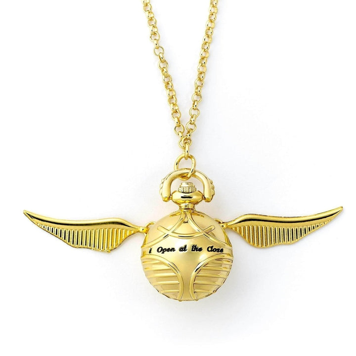 Harry Potter Smykke Golden Snitch Med Klokke - Supernerds