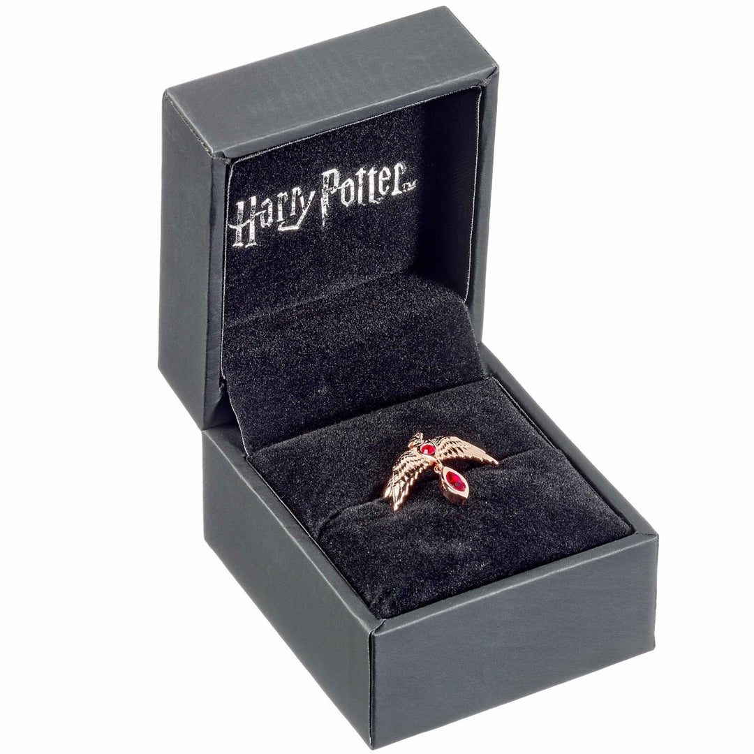 Harry Potter Sølvring Fawkes - Supernerds