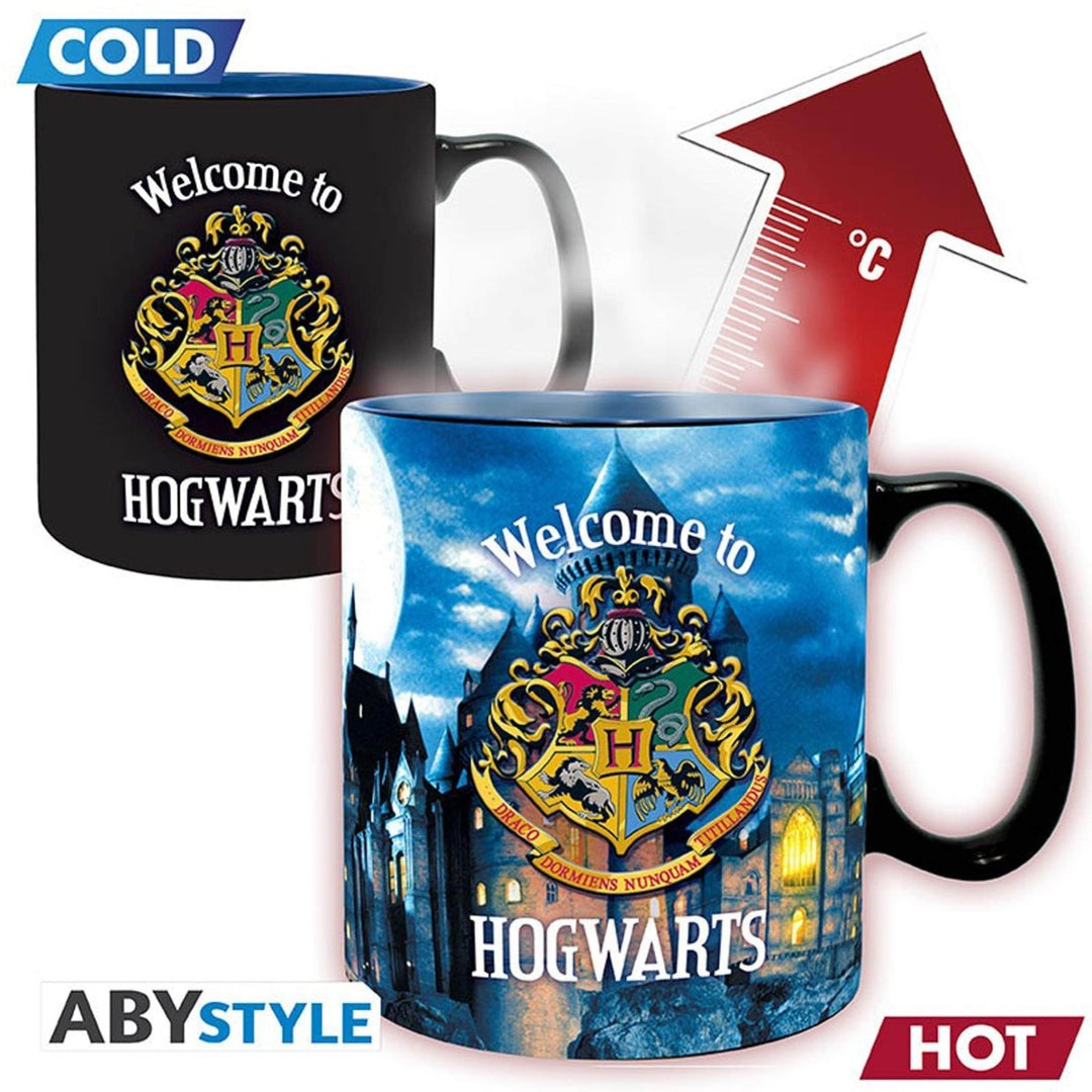 Harry Potter Varmeskiftende Kopp Welcome to Hogwarts - Supernerds