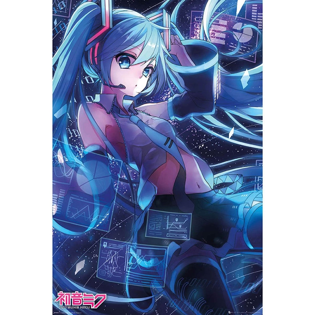 Hatsune Miku Plakat Screen - Supernerds