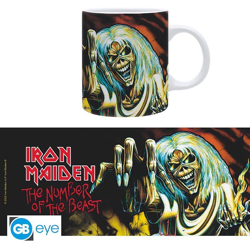 Iron Maiden Kopp Number of the Beast - Supernerds