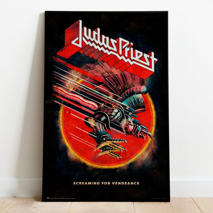 Judas Priest Plakat Screaming For Vengeance - Supernerds