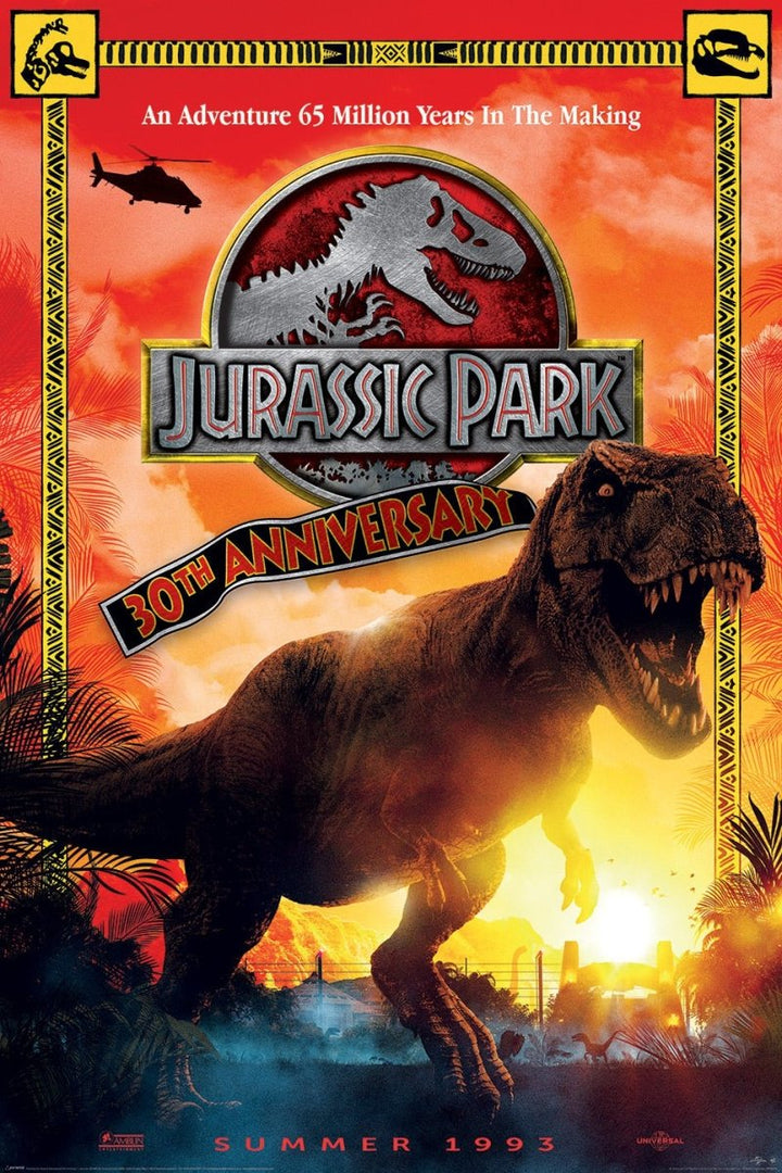 Jurassic Park Plakat 30th Anniversary - Supernerds