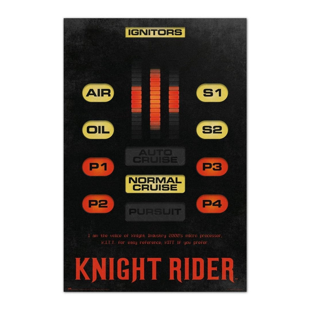 Knight Rider Plakat - Supernerds