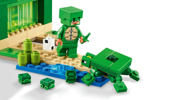 LEGO® Minecraft® Huset på skilpaddestranden 21254 byggelekesett (234 deler) - Supernerds