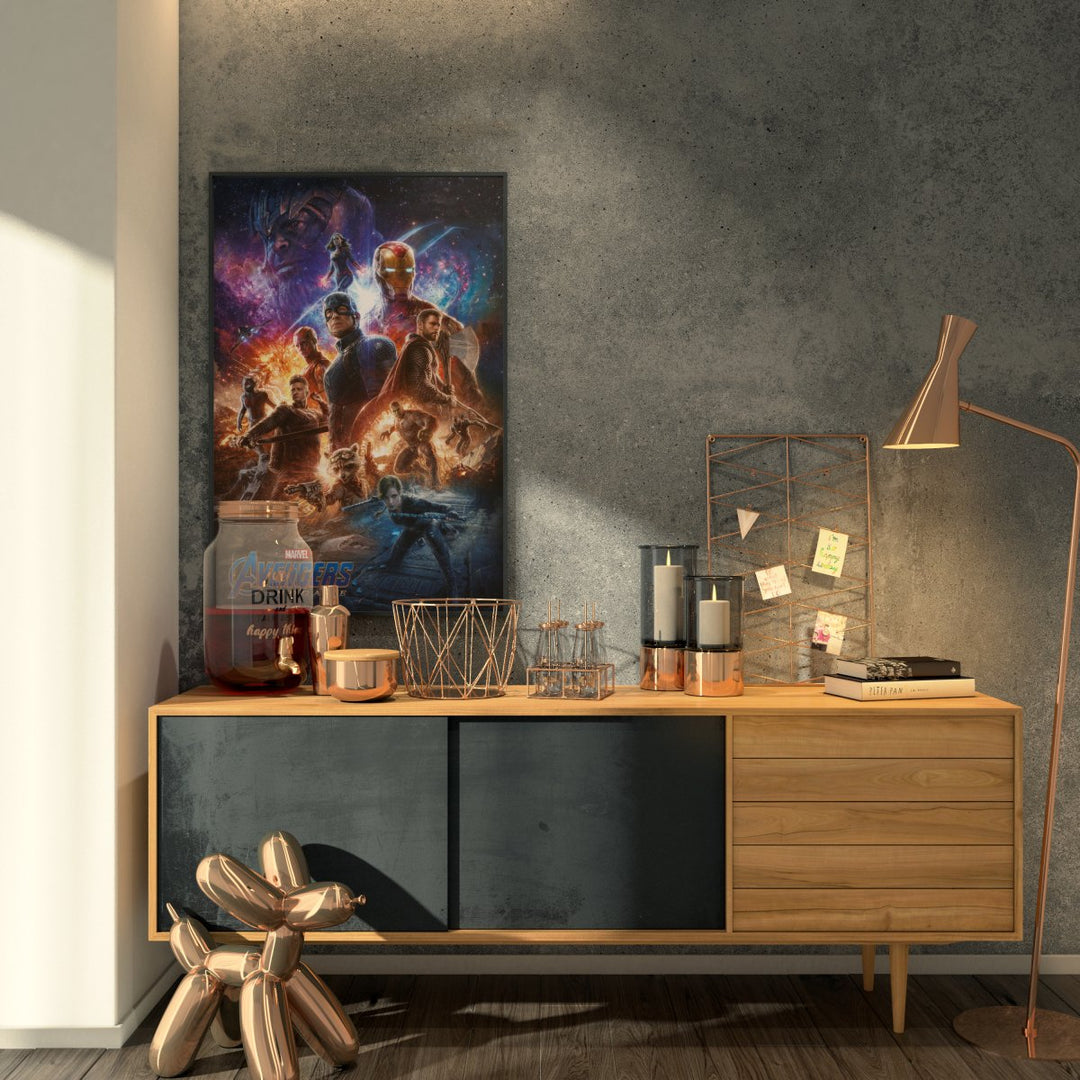 Marvel's The Avengers End Game Plakat Lineup - Supernerds