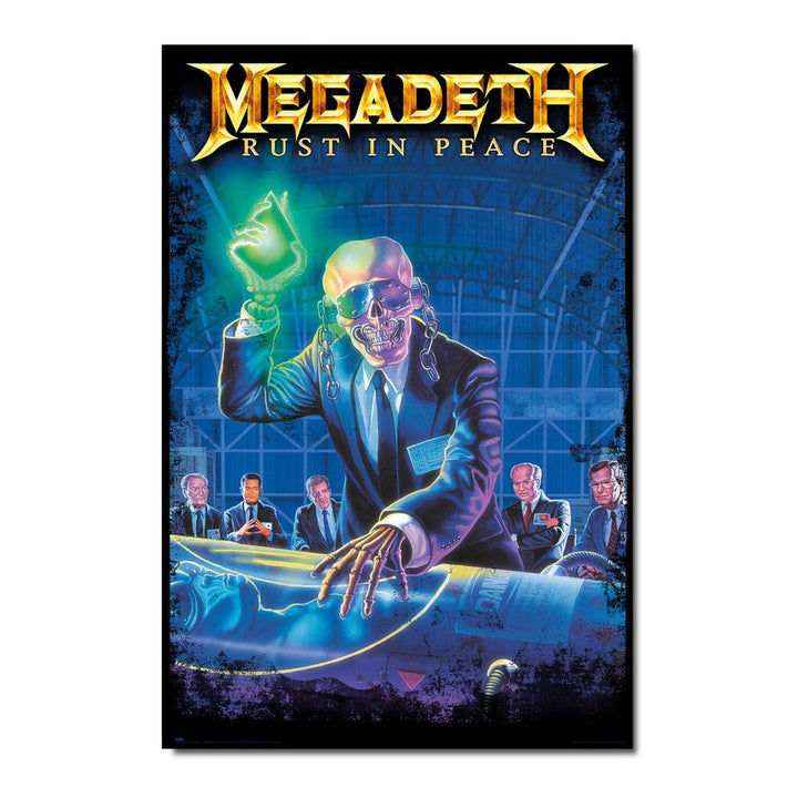Megadeth Plakat Rust in Piece - Supernerds