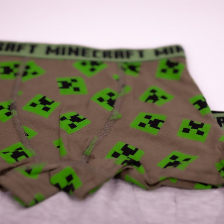 Minecraft Boxer 2-pk Crazy Creepers - Supernerds