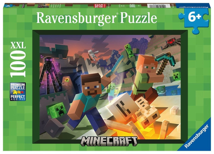 Minecraft Puslespill XXL 100 brikker - Supernerds