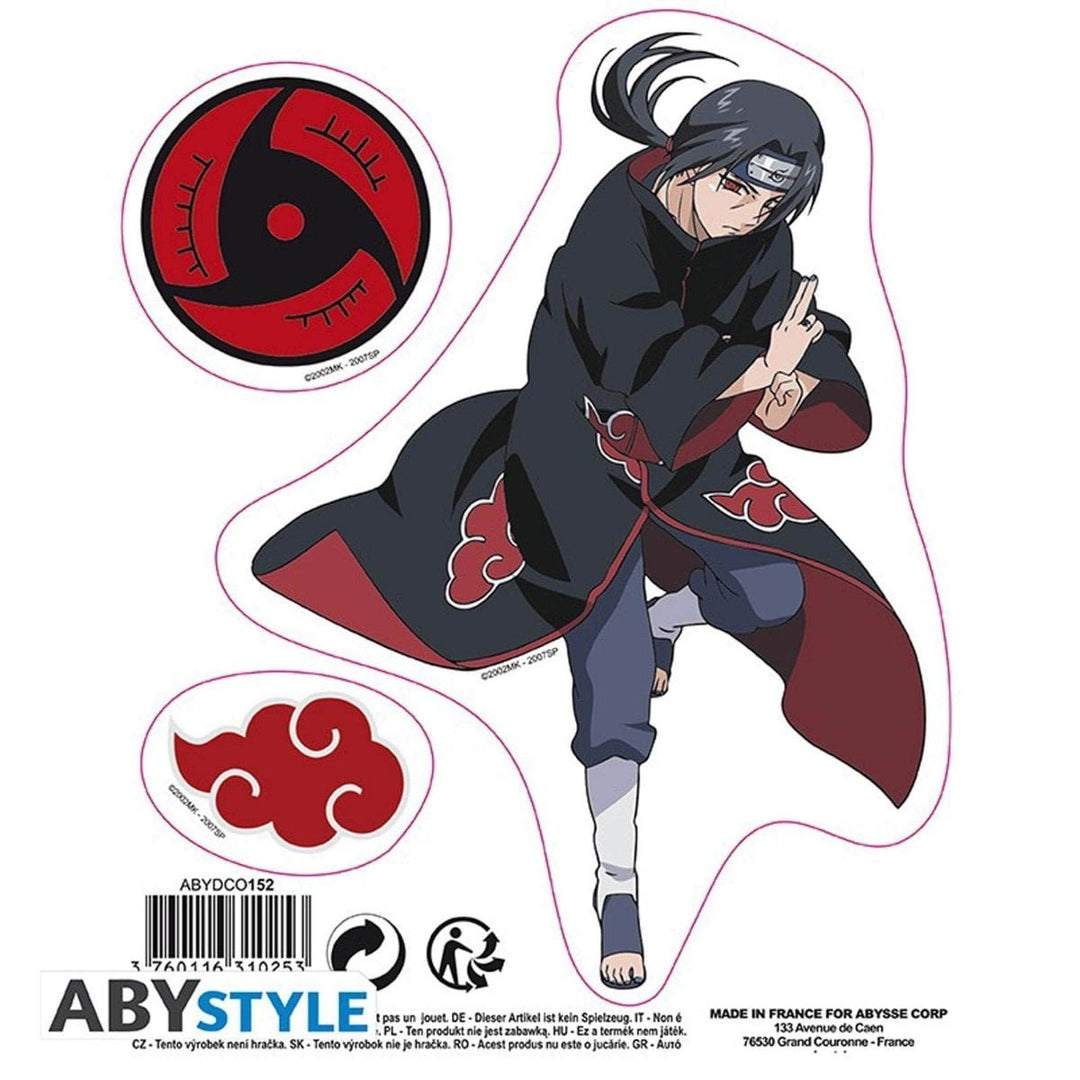 Naruto Klistremerker Sasuke og Itachi - Supernerds