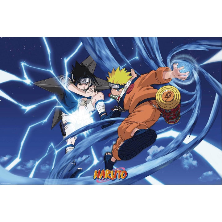 Naruto Plakat Naruto vs Sasuke - Supernerds