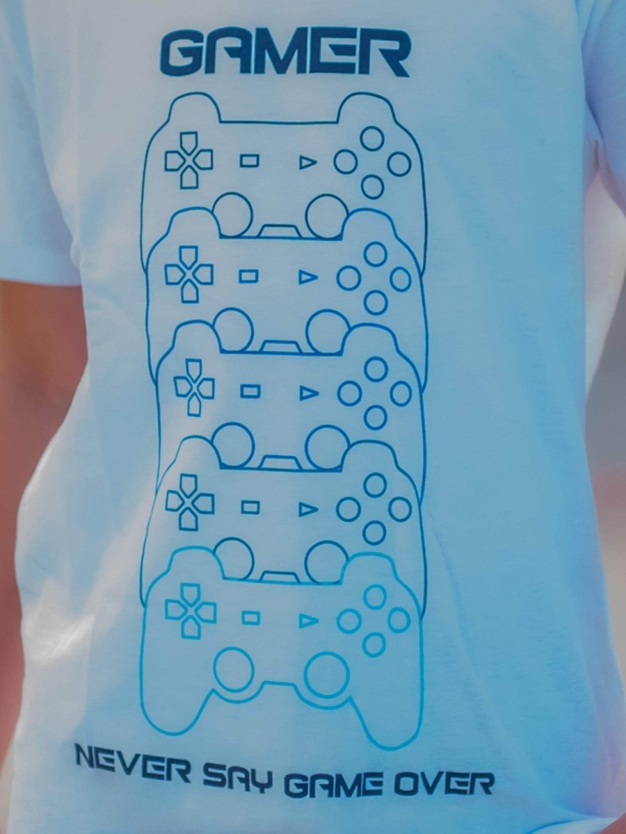 Never Say Game Over T-skjorte - Supernerds