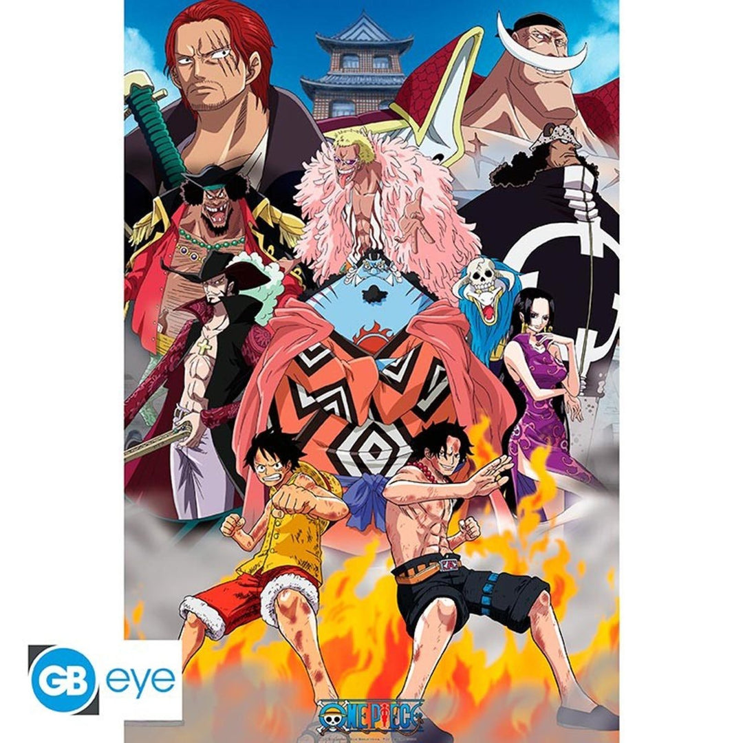 One Piece Plakat Marine Ford - Supernerds