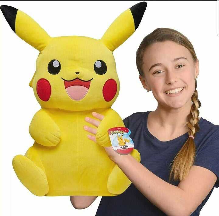 Pokemon Bamse Pikachu Jumbo 60 cm - Supernerds