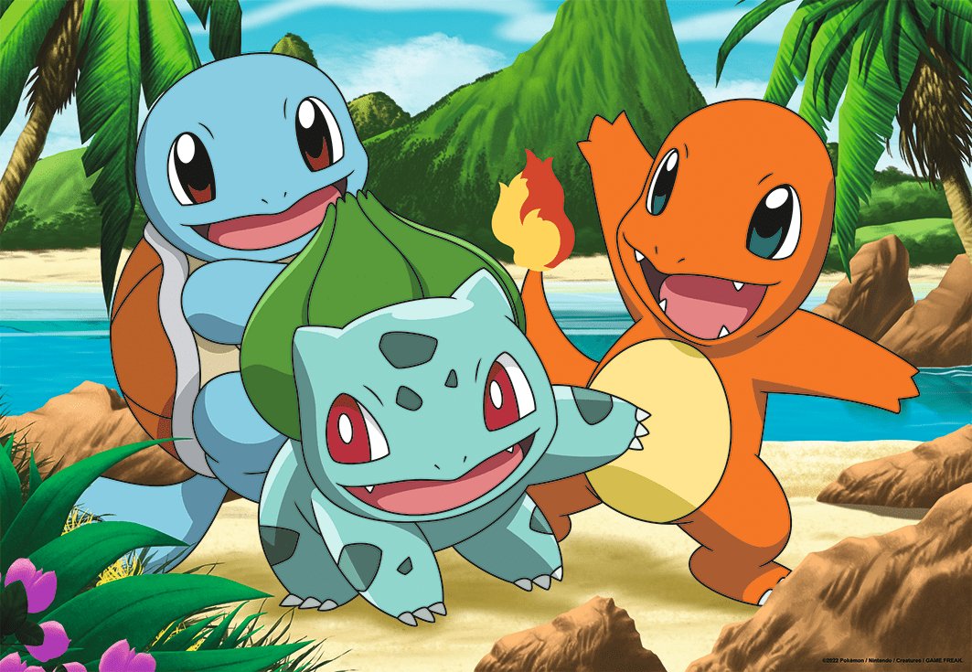Pokemon Puslespill 24 brikker 2-pk - Supernerds