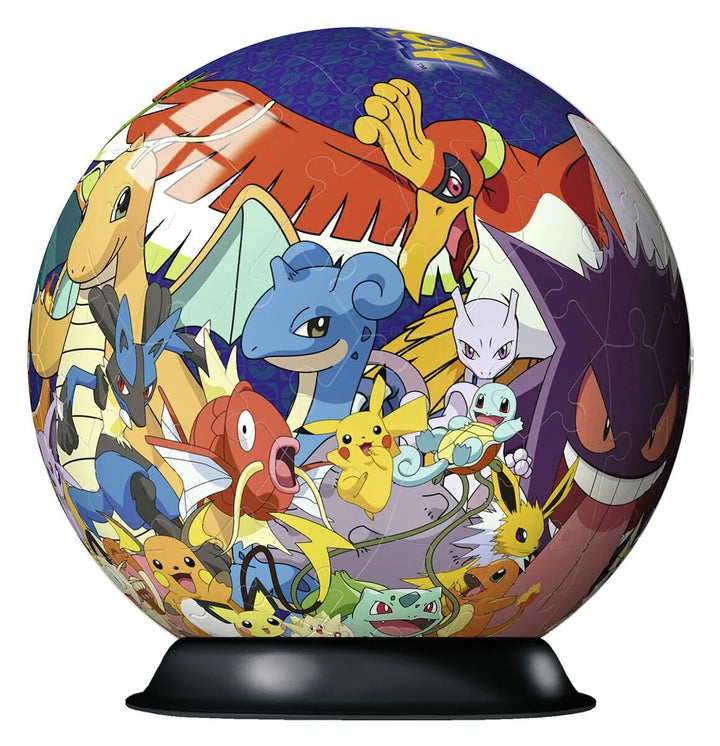 Pokemon Puslespill 3D 72 brikker - Supernerds