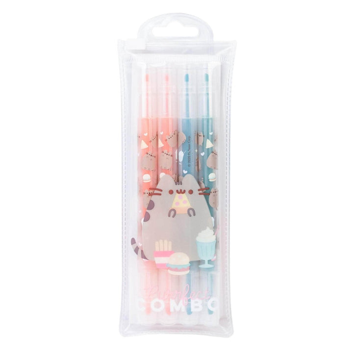 Pusheen Merkepenn Foodie Collection 4-pk - Supernerds