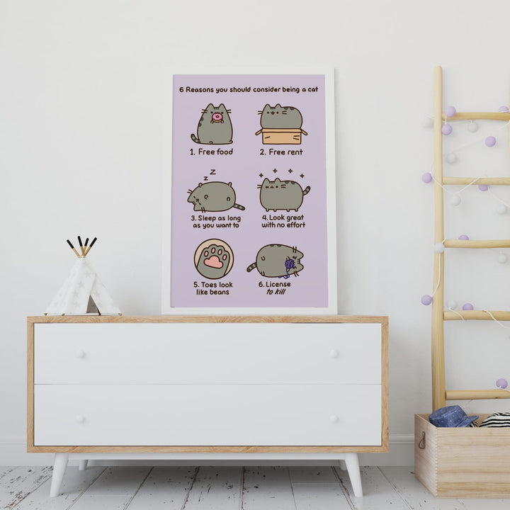 Pusheen Plakat Reasons To Be a Cat - Supernerds