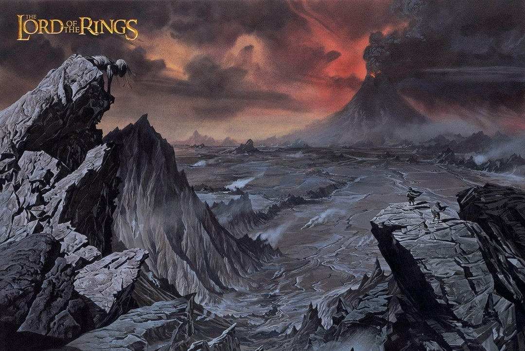 Ringenes Herre Plakat Mount Doom - Supernerds