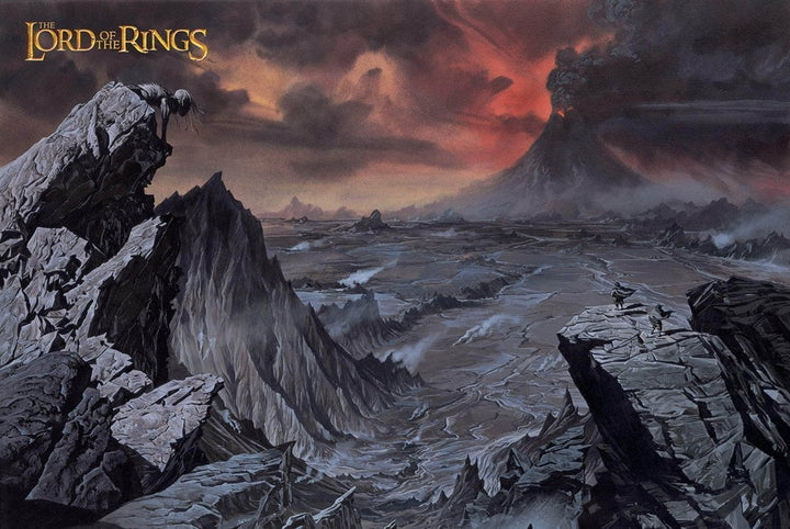 Ringenes Herre Plakat Mount Doom - Supernerds