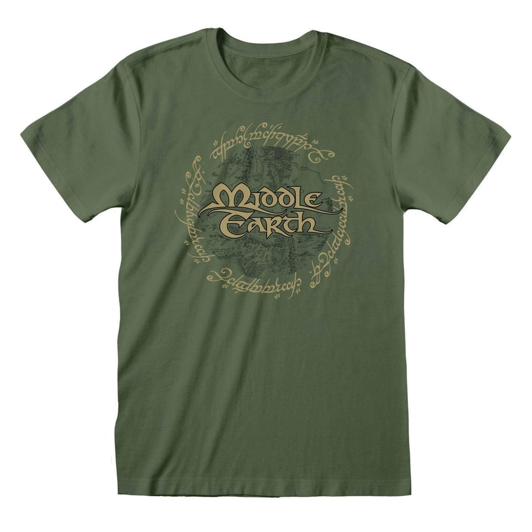 Ringenes Herre T-skjorte Middle Earth - Supernerds