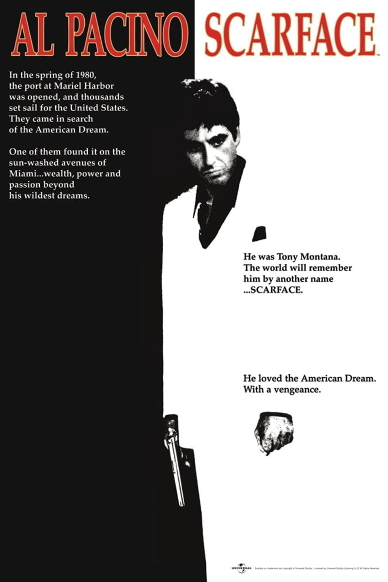 Scarface Plakat Movie Poster - Supernerds