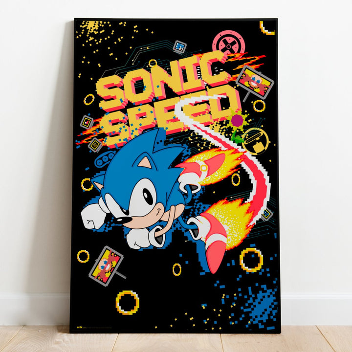Sonic Plakat Speed - Supernerds