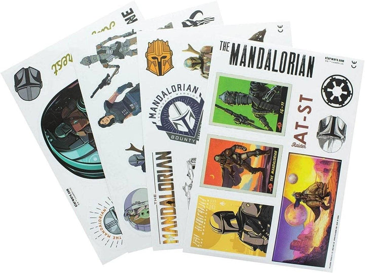 Star Wars Klistremerker The Mandalorian - Supernerds
