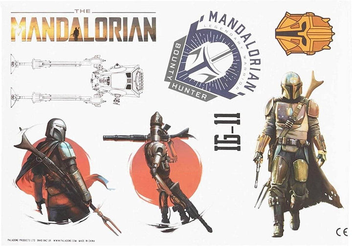 Star Wars Klistremerker The Mandalorian - Supernerds