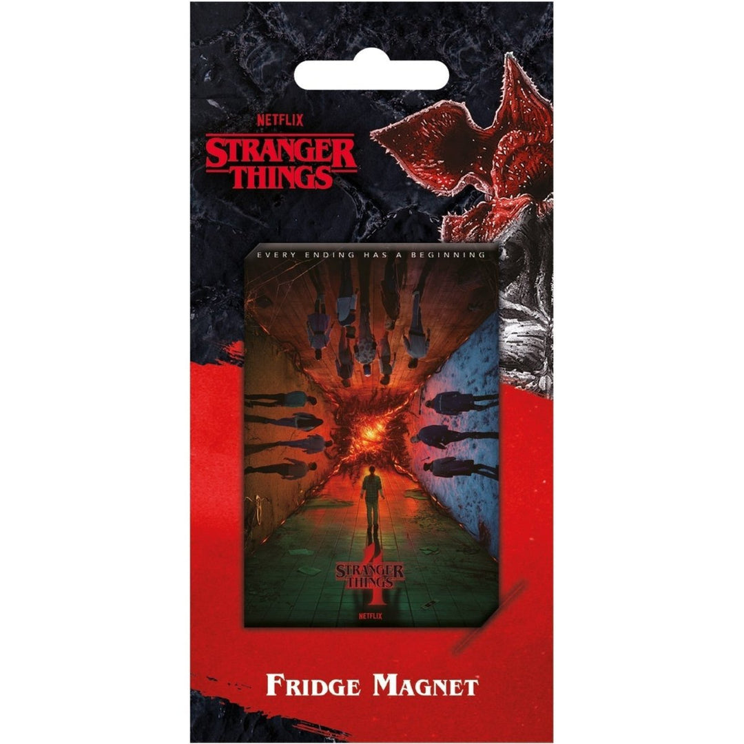 Stranger Things Kjøleskapmagnet Every Ending Has A Beginning - Supernerds
