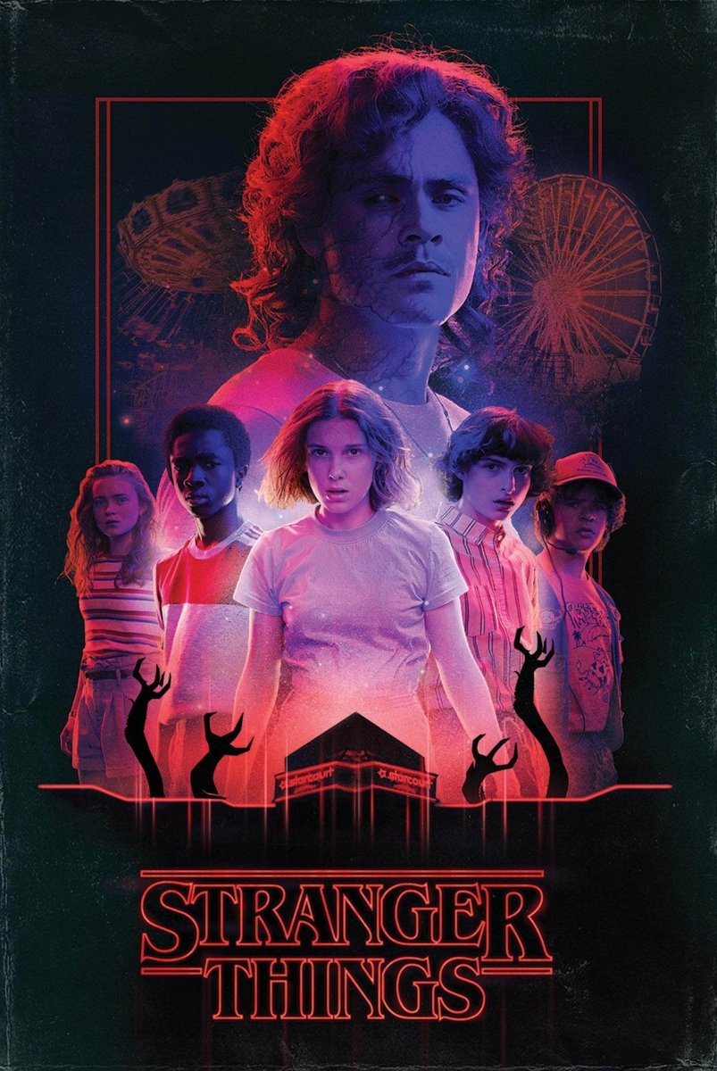 Stranger Things Plakat Horror - Supernerds