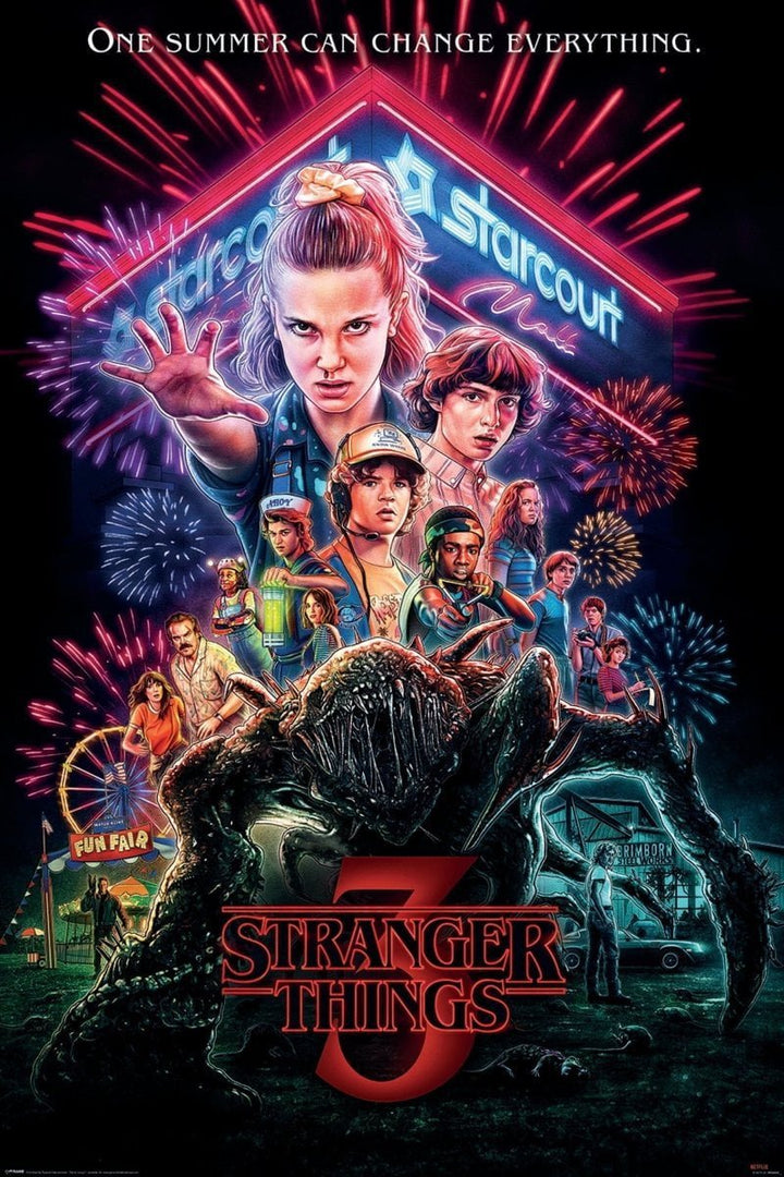 Stranger Things Plakat Summer of 85 - Supernerds
