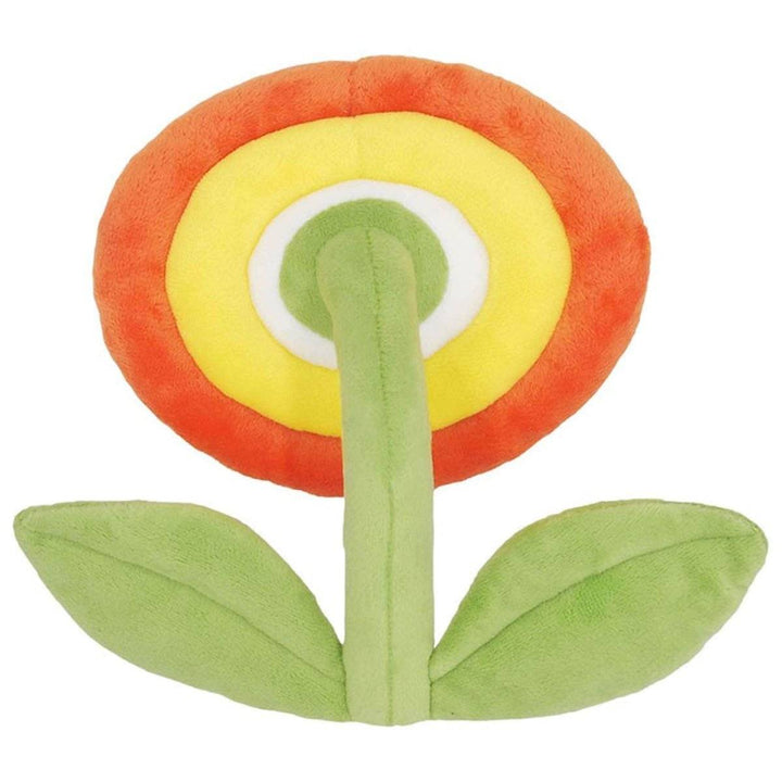 Super Mario Bamse Fire Flower 18 cm - Supernerds