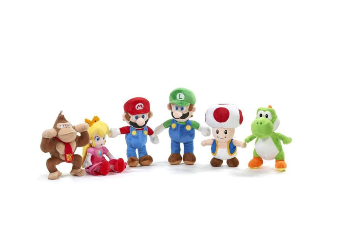 Super Mario Bamse Luigi 36 cm - Supernerds