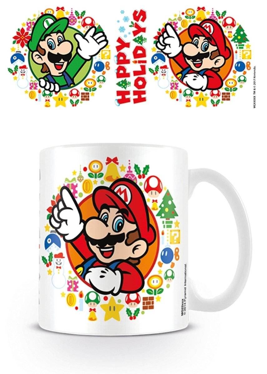 Super Mario Kopp Happy Holidays - Supernerds
