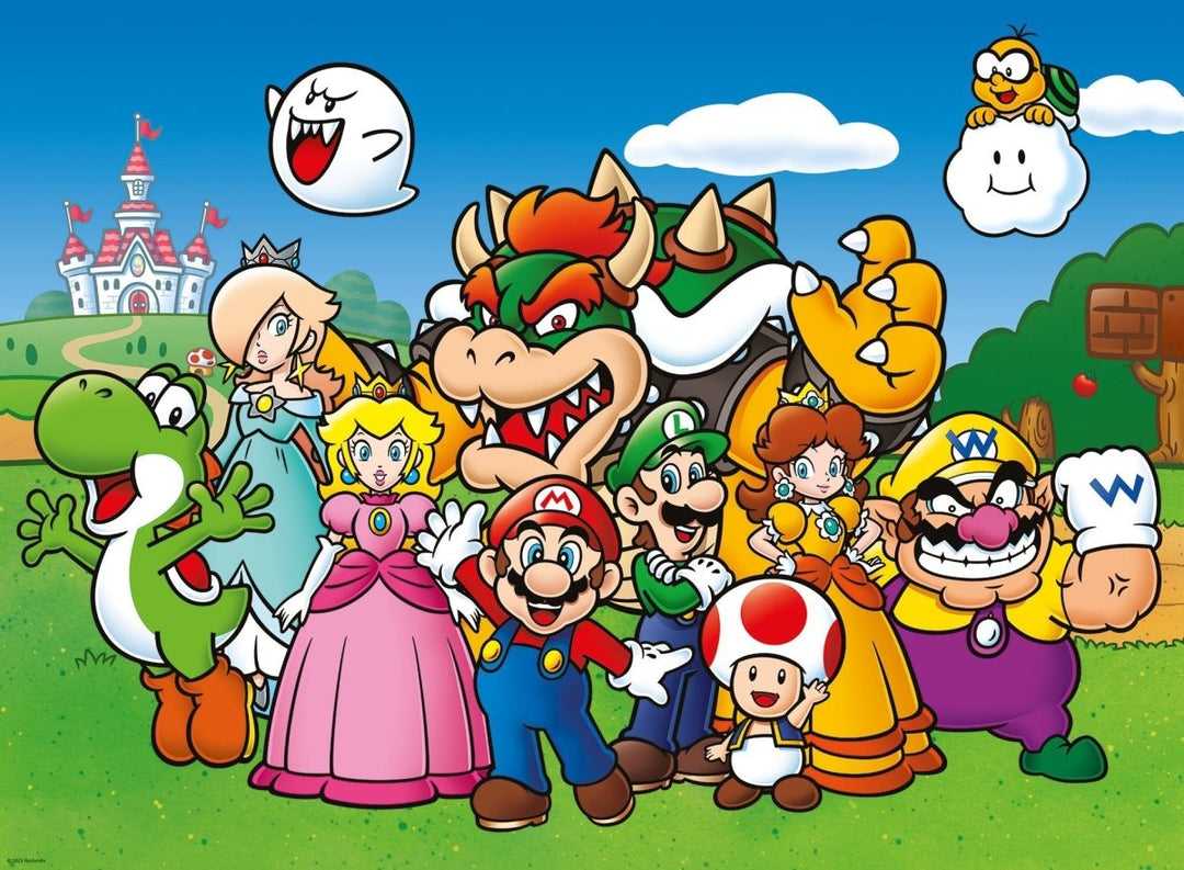 Super Mario Puslespill XXL 100 brikker - Supernerds