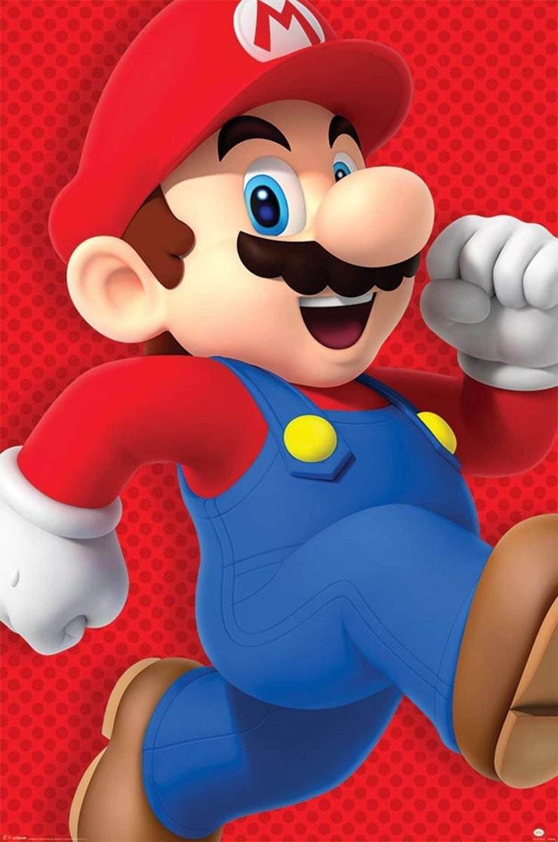 Super Mario Run Plakat - Supernerds