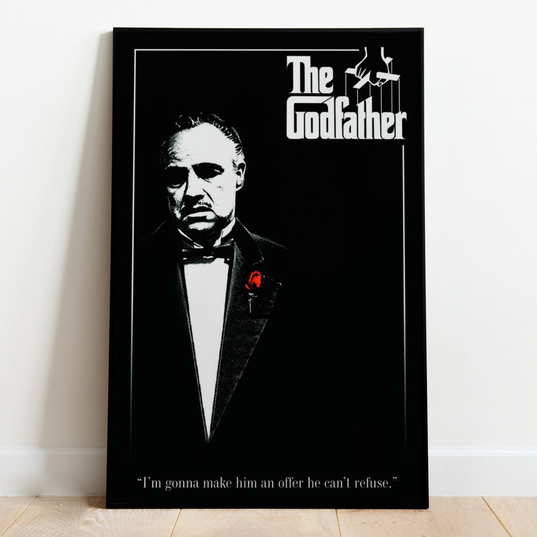 The Godfather Plakat Red Rose - Supernerds