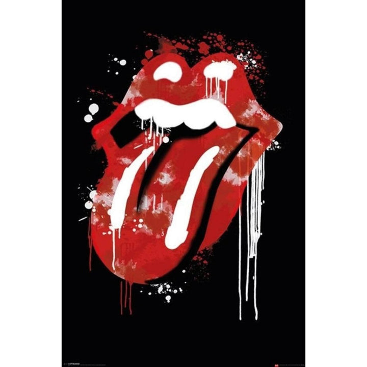 The Rolling Stones Plakat Grafitti Lips - Supernerds